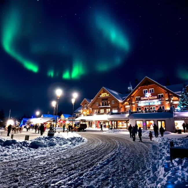 Rovaniemi:Santa Claus Village Guided Tour with Santa's gift - Santa Claus Post Office and the North Pole stamp