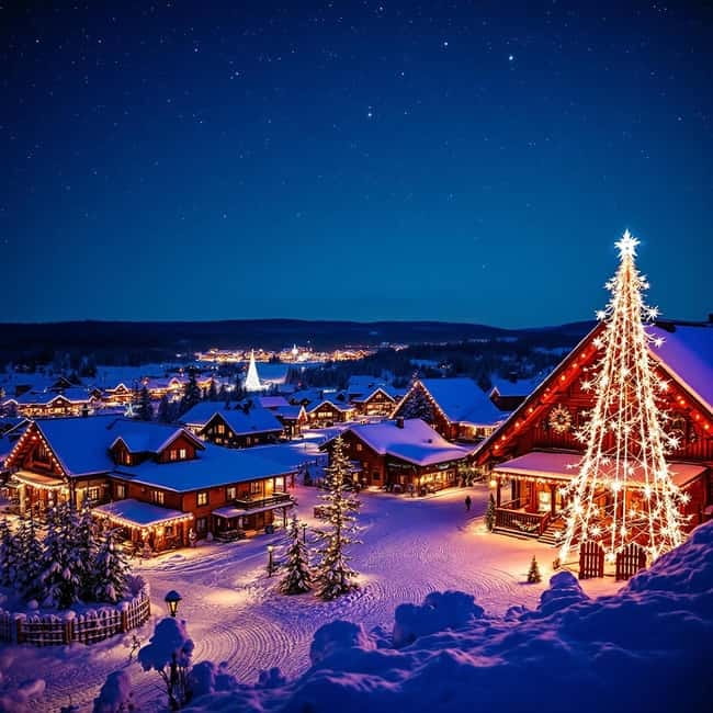 Rovaniemi:Santa Claus Village Guided Tour with Santa's gift - Two to three hours to explore at your own pace