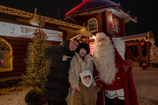 Rovaniemi Santa Claus Village Husky and Reindeer Tour VIP VAN - Key points at a glance