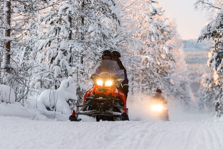 Rovaniemi: Santa’s Village & Snowmobiling to Reindeer Farm - Santa’s Village and the Santa meeting