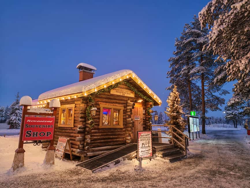 Rovaniemi: Santa Village,2km Husky Sled Ride & Snowman World - Timing, pickup, and the shape of the day