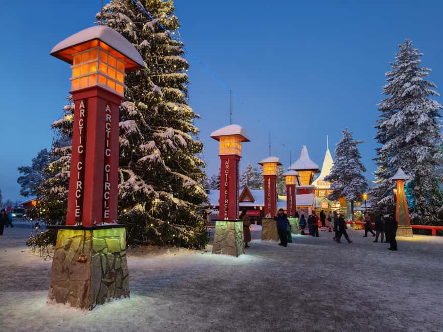 Rovaniemi: Santa Village,2km Husky Sled Ride & Snowman World - My call: book it for a classic family day