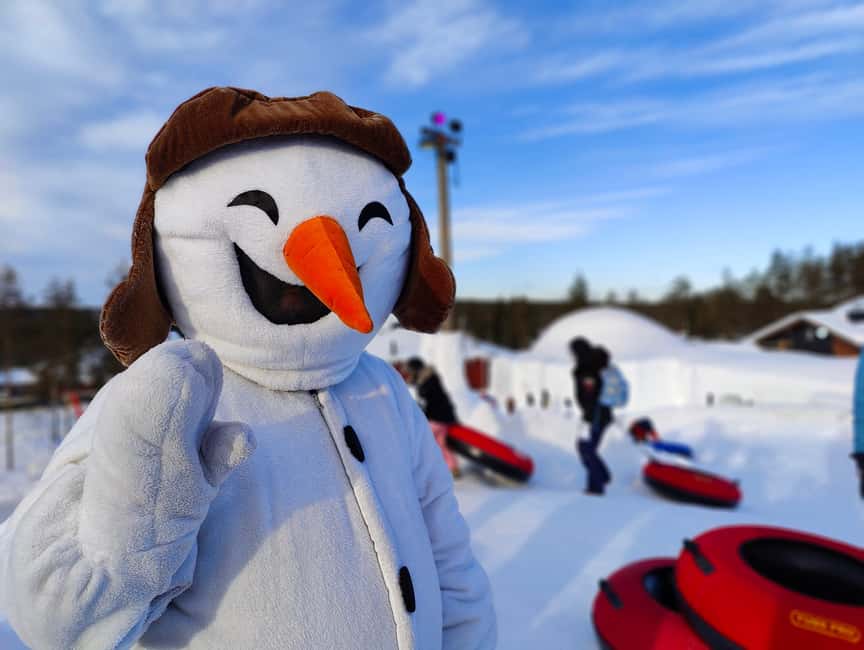 Rovaniemi: Snowman World Entry Ticket in Santa Claus Village - Ice skating and tube slides