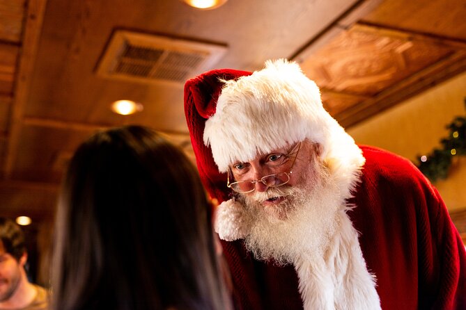 Santa Express Train - The holiday locomotive is part of the show
