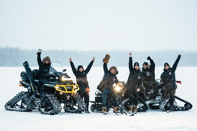 Santa Village Tour+Lapland Cuisine In Glass Igloo+Snow Scooters - What the $322.02 price includes in practical terms