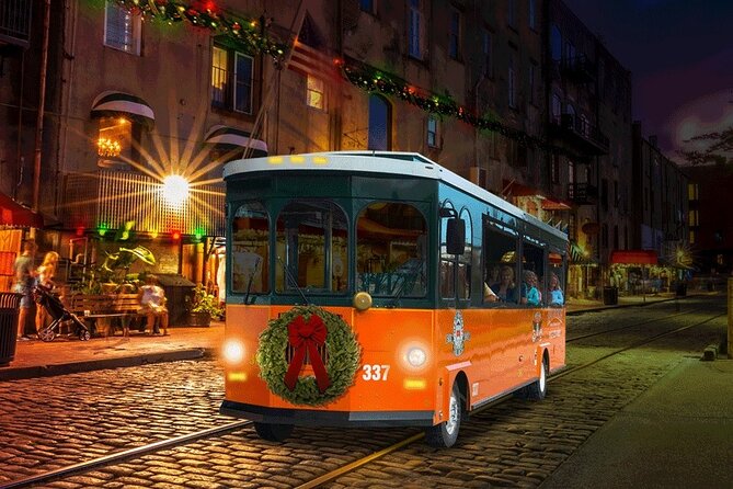 Savannah Holiday Sights and Festive Nights Trolley Tour - Key points to know before booking