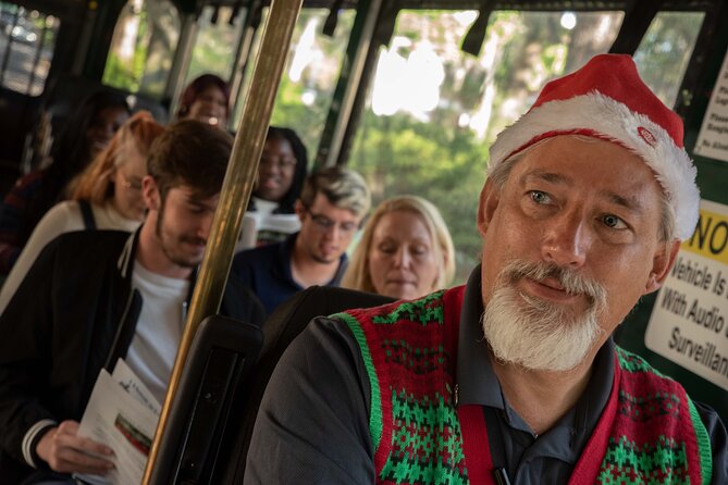 Savannah Holiday Sights and Festive Nights Trolley Tour - City Market brings the holiday setting into focus