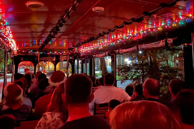 Savannah Holiday Sights and Festive Nights Trolley Tour - Historic squares, old homes, and a moving holiday show