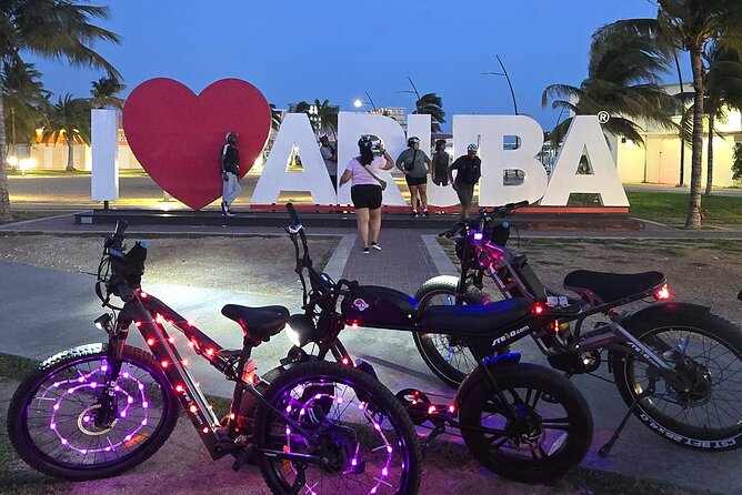 Semi-Private Christmas Edition Twilight Glow E-Bike Oranjestad - What the two to three hours really include