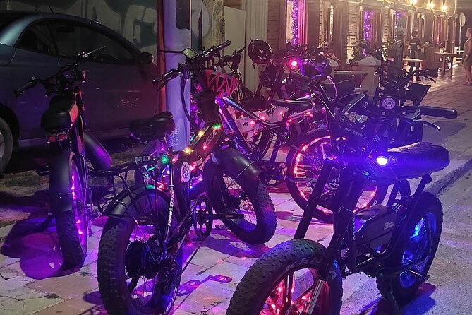Semi-Private Christmas Edition Twilight Glow E-Bike Oranjestad - Who will enjoy this ride most
