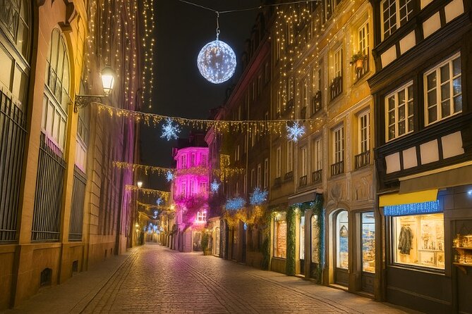 Strasbourg Christmas Magic Self Guided Walking Tour with an APP - Half-timbered streets, teddy bears, and angel lights