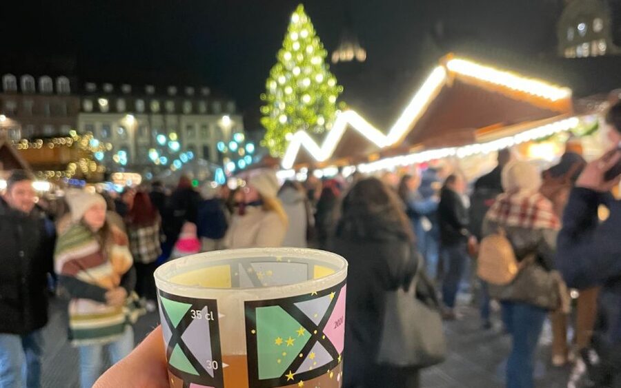 Strasbourg: Christmas Markets Walking Tour with Mulled Wine - Lights, garlands, and the best squares