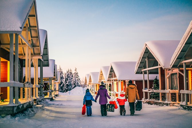 Trip to Arctic Circle, Santa Claus Village and Santas Reindeer - Santa Claus Village beyond the photo stop