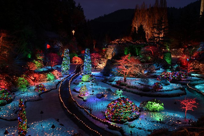 Victoria and Butchart Gardens Christmas Tour - Key points at a glance