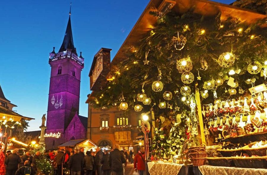 Visit the authentic Christmas market in Obernai - Why Obernai makes a good Christmas-market day trip