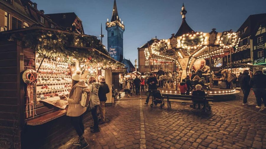 Visit the authentic Christmas market in Obernai - First look at Obernai’s decorated historic center