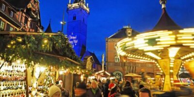 Visit the authentic Christmas market in Obernai