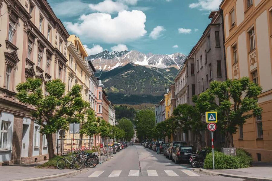 Winter Magic of Innsbruck: Christmas Spirit & Alpine Views - Maria-Theresien-Straße and the city’s grand avenue